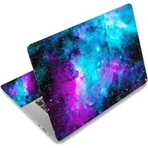 ALAYRA Laptop Notebook Skin Sticker Cover Decal Fits 12 13 13.3 14 15 15.4 15.6 inch Laptop Protector Notebook PC Easy to Apply, Remove and Change Styles (Galaxy) 01