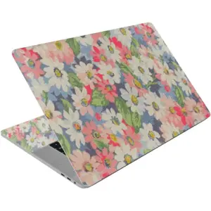 ALAYRA Laptop Notebook Skin Sticker Cover Decal Fits 12 13 13.3 14 15 15.4 15.6 inch Laptop Protector Notebook PC Easy to Apply, Remove and Change Styles (Little Flowers) 01