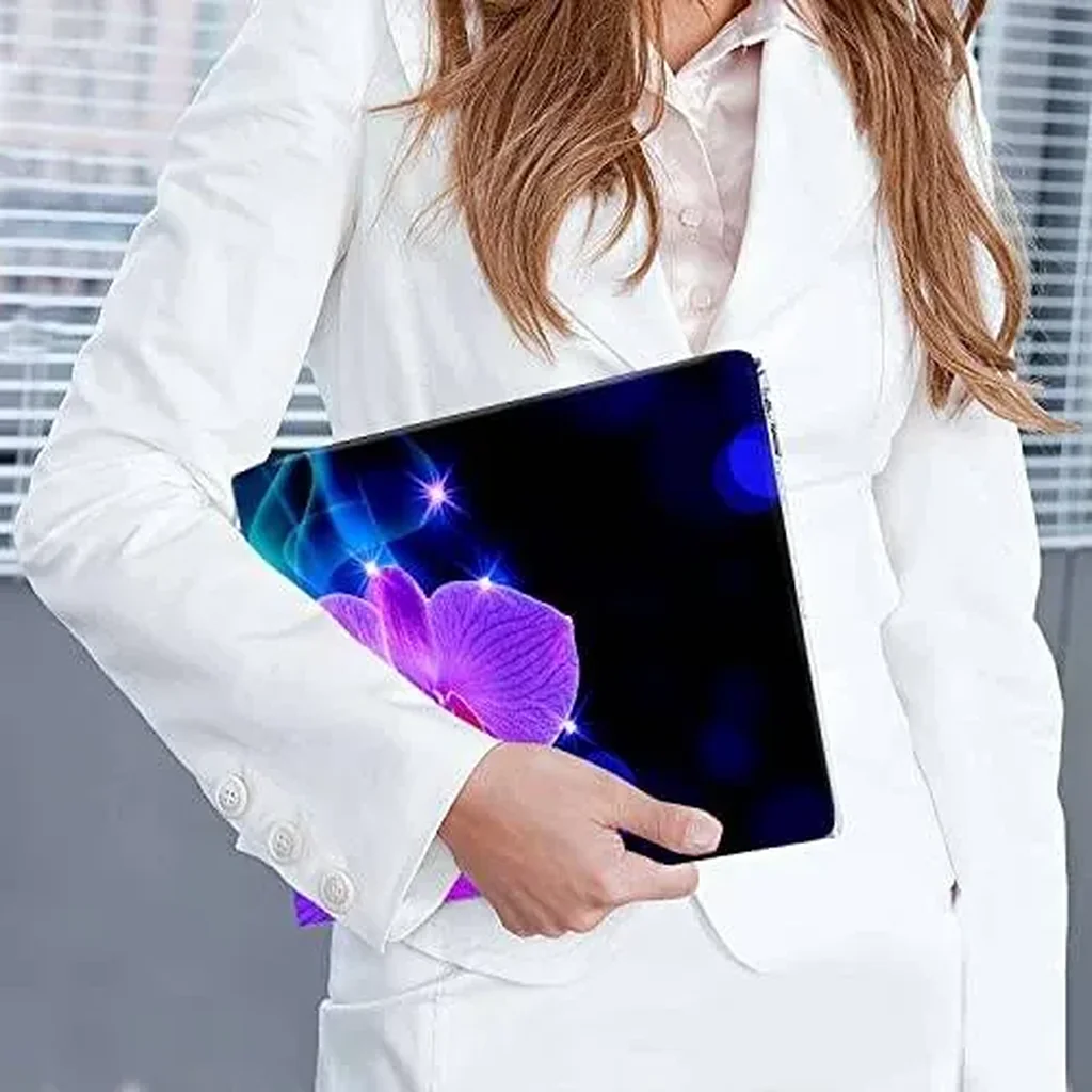 ALAYRA Laptop Notebook Skin Sticker Cover Decal Fits 12 13 13.3 14 15 15.4 15.6 inch Laptop Protector Notebook PC Easy to Apply, Remove and Change Styles (Phalaenopsis) 01 - Image 4