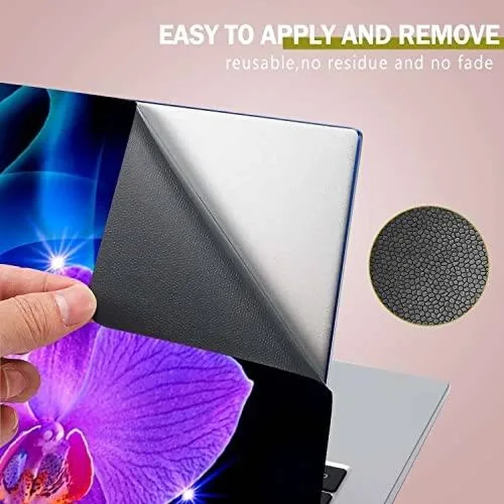 ALAYRA Laptop Notebook Skin Sticker Cover Decal Fits 12 13 13.3 14 15 15.4 15.6 inch Laptop Protector Notebook PC Easy to Apply, Remove and Change Styles (Phalaenopsis) 01 - Image 5