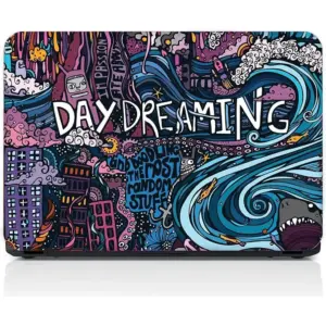ALAYRA Laptop Skin Day Dreaming Abstract Graffiti HD Quality 15.6 Inches Multi Colour (9083) 01