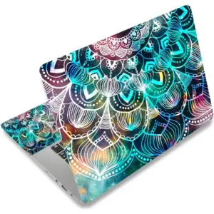 ALAYRA Laptop Skin Sticker Decal 12 13 13.3 14 15 15.4 15.6 inch Personalized Universal Notebook Vinyl Skin Stickers Cover Art Decal Computer Protector Colorful 01