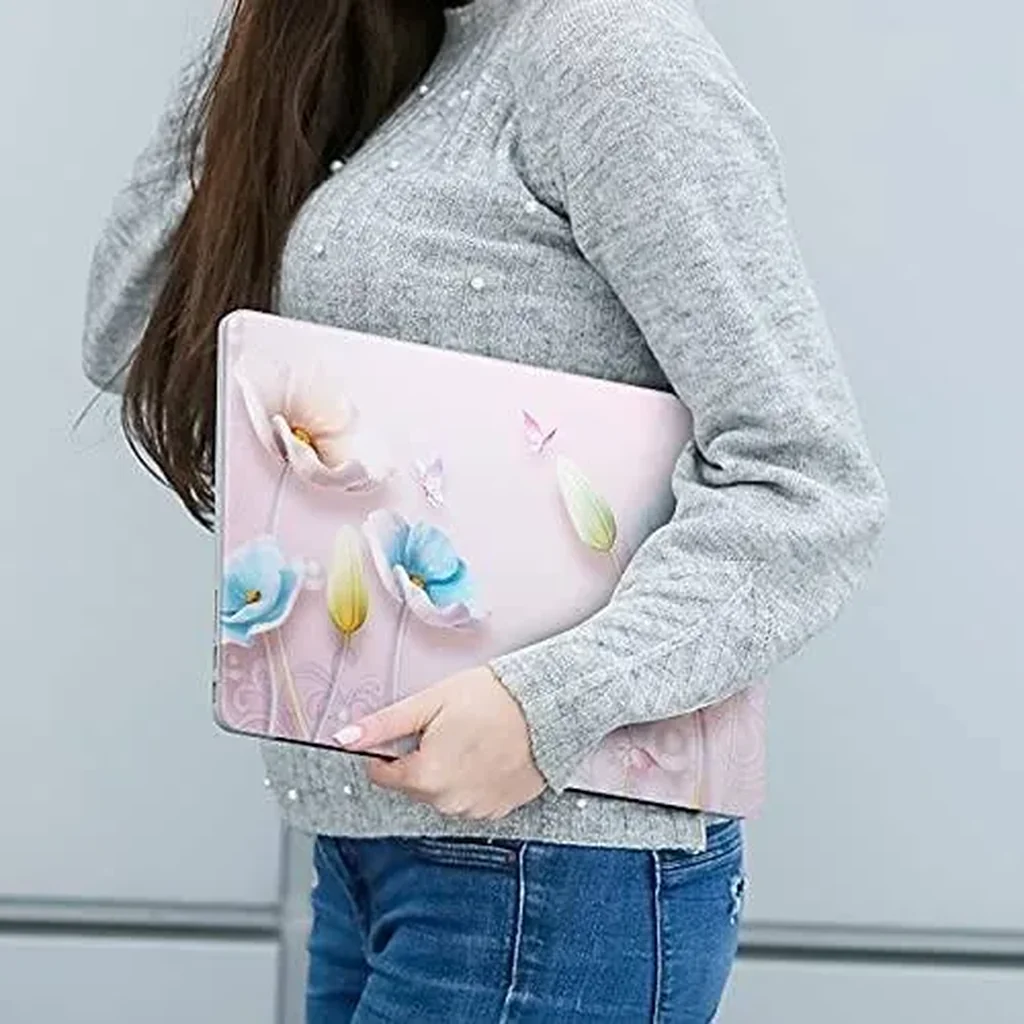 ALAYRA Laptop Skin Sticker Decal 12 13 13.3 14 15 15.4 15.6 inch Personalized Universal Notebook Vinyl Skin Stickers Cover Art Decal Computer Protector Lotus 01 - Image 4