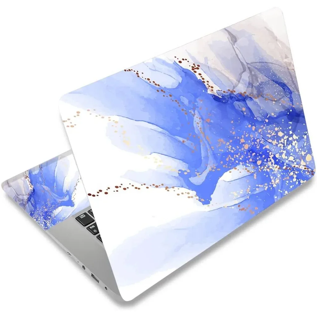 ALAYRA Laptop Skin Sticker Decal, 12" 13" 13.3" 14" 15" 15.4" 15.6 inch Laptop Skin Sticker Cover Art Decal Protector Notebook PC (Blue Marble) 01 - Image 5