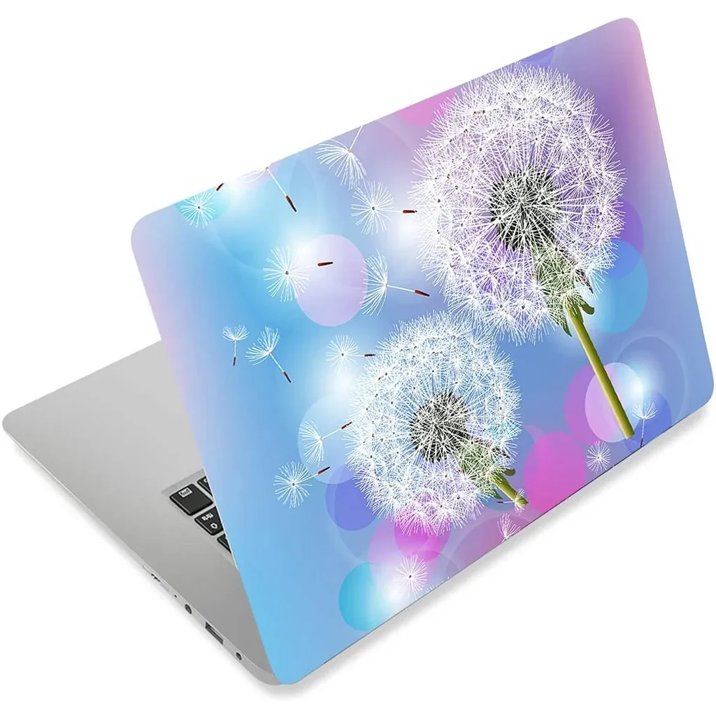 ALAYRA Laptop Skin Sticker Decal, 12" 13" 13.3" 14" 15" 15.4" 15.6 inch Laptop Skin Sticker Cover Art Decal Protector Notebook PC (Dandelion) 02 - Image 5