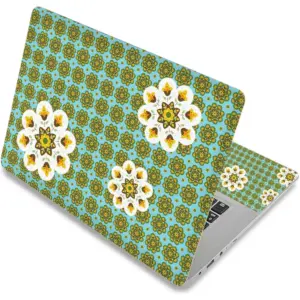ALAYRA Laptop Skin Sticker Decal, 12" 13" 13.3" 14" 15" 15.4" 15.6 inch Laptop Skin Sticker Cover Art Decal Protector Notebook PC (Flowers) 01