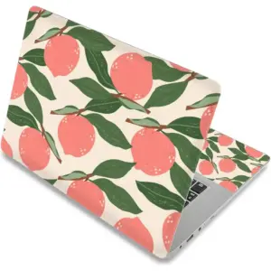 ALAYRA Laptop Skin Sticker Decal, 12" 13" 13.3" 14" 15" 15.4" 15.6 inch Laptop Skin Sticker Cover Art Decal Protector Notebook PC (Peach) 01