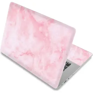 ALAYRA Laptop Skin Sticker Decal, 12" 13" 13.3" 14" 15" 15.4" 15.6 inch Laptop Skin Sticker Cover Art Decal Protector Notebook PC (Pink Marble) 01