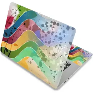 ALAYRA Laptop Skin Sticker Decal, 12" 13" 13.3" 14" 15" 15.4" 15.6 inch Laptop Skin Sticker Cover Art Decal Protector Notebook PC (Rainbow) 02