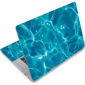 ALAYRA Laptop Skin Sticker Decal, 12" 13" 13.3" 14" 15" 15.4" 15.6 inch Laptop Universal Reusable Vinyl Skin Stickers Cover Art Decal Notebook PC Personalized Protector(Water Ripples) 01