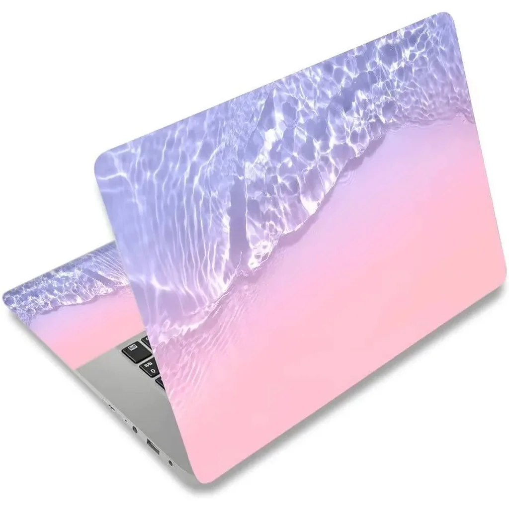 ALAYRA Laptop Skin Sticker Decal, 12" 13" 13.3" 14" 15" 15.4" 15.6 inch Laptop Universal Reusable Vinyl Skin Stickers Cover Art Decal Notebook PC Personalized Protector-Sea of Haze 01