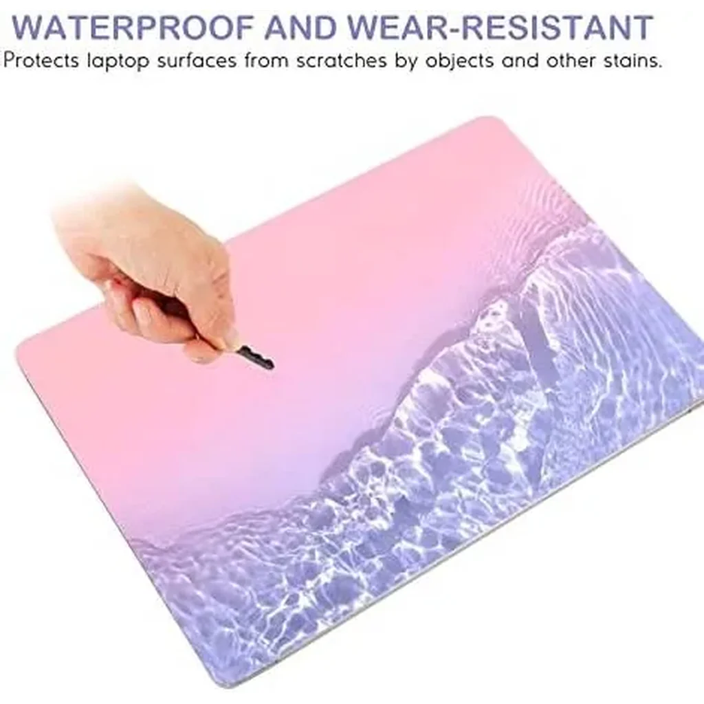 ALAYRA Laptop Skin Sticker Decal, 12" 13" 13.3" 14" 15" 15.4" 15.6 inch Laptop Universal Reusable Vinyl Skin Stickers Cover Art Decal Notebook PC Personalized Protector-Sea of Haze 01 - Image 3
