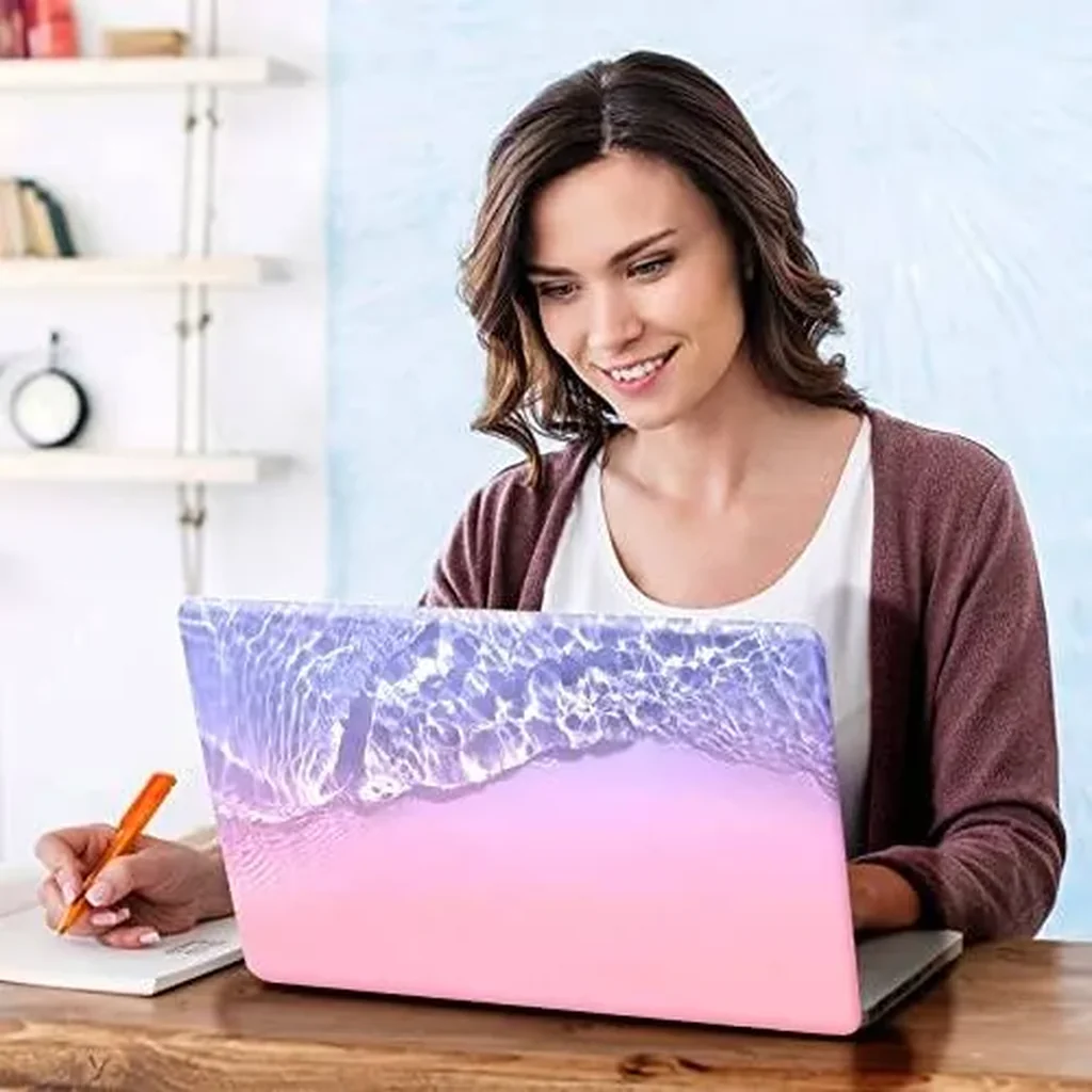 ALAYRA Laptop Skin Sticker Decal, 12" 13" 13.3" 14" 15" 15.4" 15.6 inch Laptop Universal Reusable Vinyl Skin Stickers Cover Art Decal Notebook PC Personalized Protector-Sea of Haze 01 - Image 5