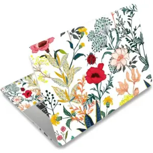 ALAYRA Laptop Skin Sticker Decal, 12" 13" 13.3" 14" 15" 15.4" 15.6 inch Laptop Vinyl Skin Sticker Cover Art Protector Notebook PC (2 Wrist Pad Skins Included), Decorative Waterproof Removable, Summer