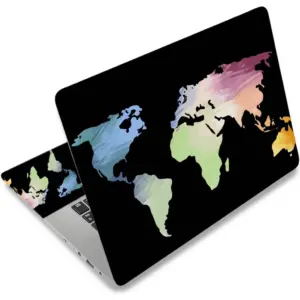 ALAYRA Laptop Skin Sticker Decal, 12" 13" 13.3" 14" 15" 15.4" 15.6 inch Laptop Vinyl Skin Sticker Cover Art Protector Notebook PC (Free 2 Wrist Pad Included), Decorative Waterproof Removable, Art Tree