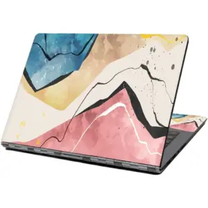 ALAYRA Laptop Skin Sticker Decal, 12" 13" 13.3" 14" 15" 15.4" 15.6 inch Personalized Laptop Vinyl Skin Sticker Cover Art Decal Universal Protector Notebook PC Cover Case (Colorful Marble) 01