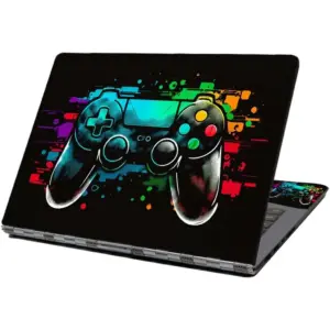 ALAYRA Laptop Skin Sticker Decal, 12" 13" 13.3" 14" 15" 15.4" 15.6 inch Personalized Laptop Vinyl Skin Sticker Cover Art Decal Universal Protector Notebook PC Cover Case (Game Controller) 01