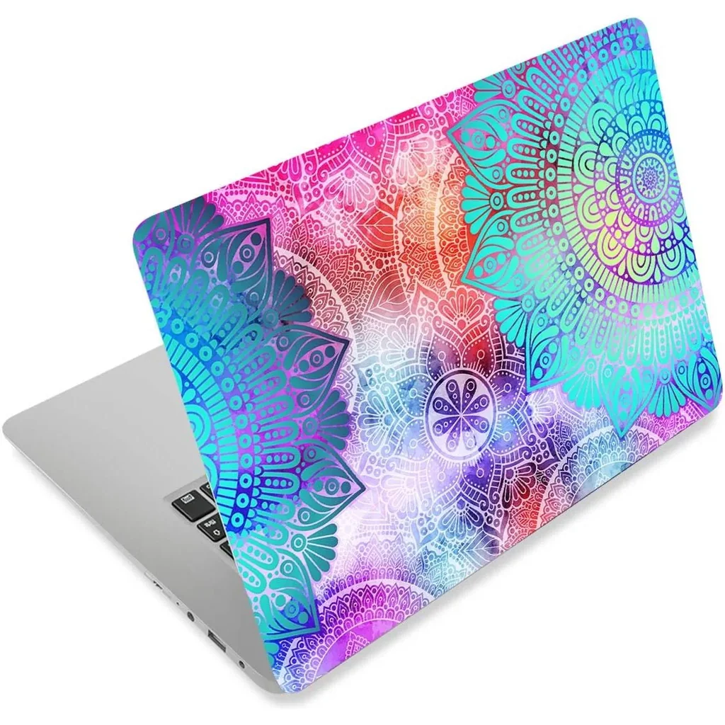 ALAYRA Laptop Skin Sticker Decal, 12" 13" 13.3" 14" 15" 15.4" 15.6 inch Personalized Laptop Vinyl Skin Sticker Cover Art Decal Universal Protector Notebook PC Cover Case (Mandala Art) 01 - Image 4