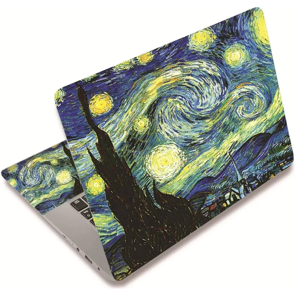 ALAYRA Laptop Skin Sticker Decal, 12" 13" 13.3" 14" 15" 15.4" 15.6 inch Personalized Universal Notebook Vinyl Cover Art Protector Decal 01