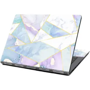 ALAYRA Laptop Skin Sticker Decal, 12" 13" 13.3" 14" 15" 15.4" 15.6" Laptop Skin Sticker Protector Cover for Toshiba Hp Samsung Dell Apple Acer Leonovo Sony Asus Laptop Notebook (Blue Marble) 01