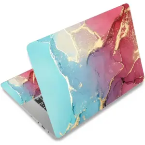 ALAYRA Laptop Skin Sticker Decal, 12" 13" 13.3" 14" 15" 15.4" 15.6" Laptop Skin Sticker Protector Cover for Toshiba Hp Samsung Dell Apple Acer Leonovo Sony Asus Laptop Notebook (Colorful Marble) 01