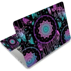 ALAYRA Laptop Skin Sticker Decal, 12" 13" 13.3" 14" 15" 15.4" 15.6" Laptop Skin Sticker Protector Cover for Toshiba Hp Samsung Dell Apple Acer Leonovo Sony Asus Laptop Notebook (Dream Catcher) 01