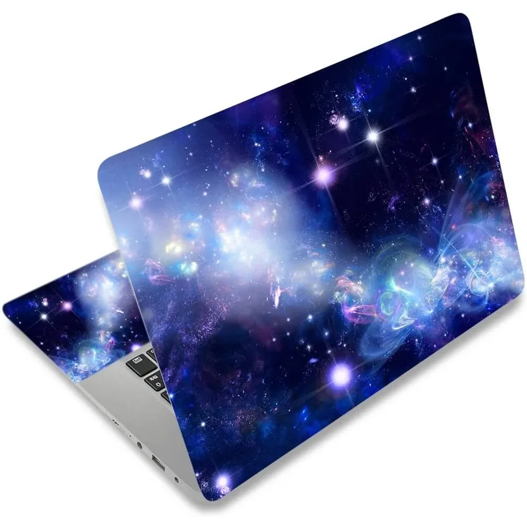 ALAYRA Laptop Skin Sticker Decal, 12" 13" 13.3" 14" 15" 15.4" 15.6" Laptop Skin Sticker Protector Cover for Toshiba Hp Samsung Dell Apple Acer Leonovo Sony Asus Laptop Notebook (Galaxy) 01
