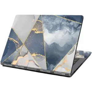 ALAYRA Laptop Skin Sticker Decal, 12" 13" 13.3" 14" 15" 15.4" 15.6" Laptop Skin Sticker Protector Cover for Toshiba Hp Samsung Dell Apple Acer Leonovo Sony Asus Laptop Notebook (Grey Marble) 01