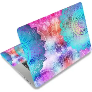 ALAYRA Laptop Skin Sticker Decal, 12" 13" 13.3" 14" 15" 15.4" 15.6" Laptop Skin Sticker Protector Cover for Toshiba Hp Samsung Dell Apple Acer Leonovo Sony Asus Laptop Notebook (Mandala Arts) 01