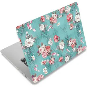 ALAYRA Laptop Skin Sticker Decal, 12" 13" 13.3" 14" 15" 15.4" 15.6" Laptop Skin Sticker Protector Cover for Toshiba Hp Samsung Dell Apple Acer Leonovo Sony Asus Laptop Notebook (Peony Flower) 01