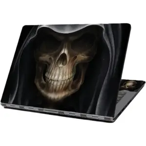ALAYRA Laptop Skin Sticker Decal, 12" 13" 13.3" 14" 15" 15.4" 15.6" Laptop Skin Sticker Protector Cover for Toshiba Hp Samsung Dell Apple Acer Leonovo Sony Asus Laptop Notebook (Skull) 01