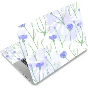 ALAYRA Laptop Skin Sticker Decal, 12" 13" 13.3" 14" 15" 15.4" 15.7 inch Laptop Universal Reusable Vinyl Skin Stickers Cover Art Decal Notebook PC Personalized Protector-Spring Flush 01