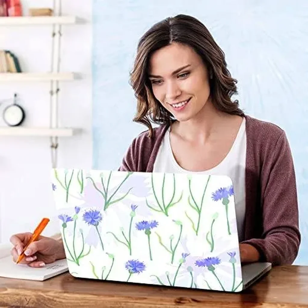 ALAYRA Laptop Skin Sticker Decal, 12" 13" 13.3" 14" 15" 15.4" 15.7 inch Laptop Universal Reusable Vinyl Skin Stickers Cover Art Decal Notebook PC Personalized Protector-Spring Flush 01 - Image 6