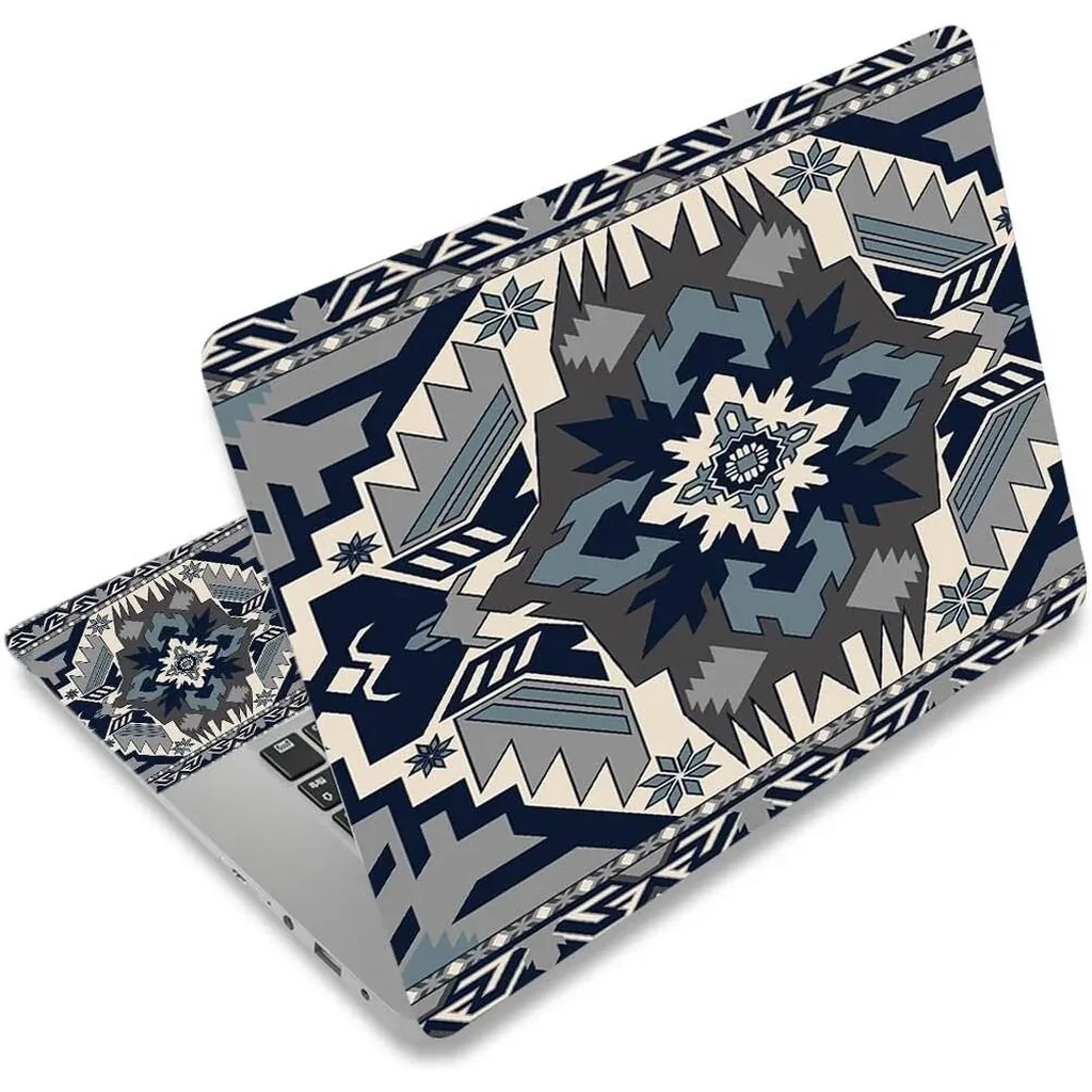 ALAYRA Laptop Skin Sticker Decal, 12" 13" 13.3" 14" 15" 15.4" 15.8 inch Laptop Universal Reusable Vinyl Skin Stickers Cover Art Decal Notebook PC Personalized Protector-Boho Art 01