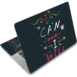 ALAYRA Laptop Skin Sticker Decal, Art Decal Protector Cover Decal Compatible with 15 15.4 15.6 Inches Netbook/Laptop (Inspirational Words) 01