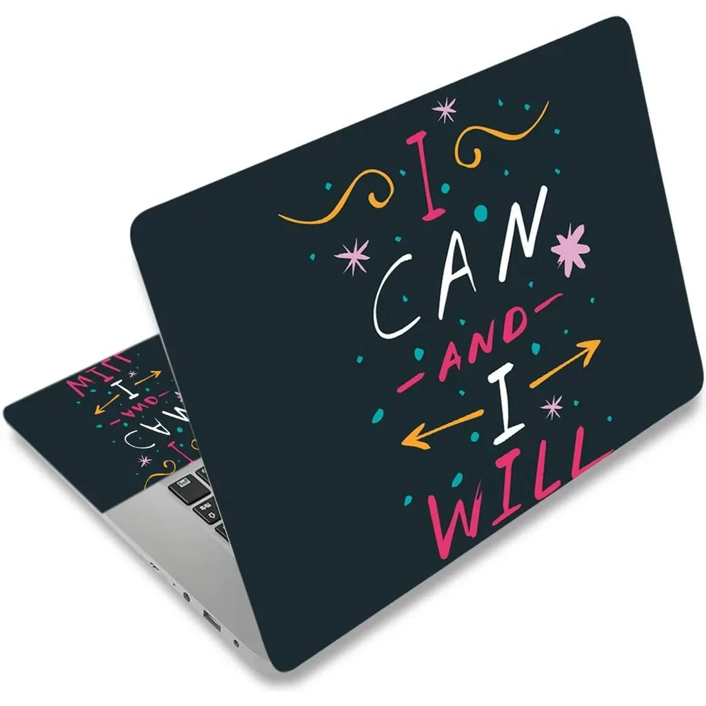 ALAYRA Laptop Skin Sticker Decal, Art Decal Protector Cover Decal Compatible with 15 15.4 15.6 Inches Netbook/Laptop (Inspirational Words) 01