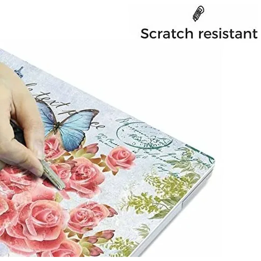 ALAYRA Laptop Skin Sticker, 13.3 14 15 15.4 15.6 inch Laptop Skins, Universal Vinyl Decal, Dustproof Scratch Resistant Reusable Cover Protector with Free 2 Wrist Pads (Butterfly 3) 01 - Image 2