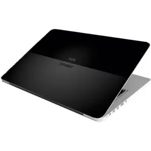 ALAYRA Laptop Skin Stickers Bubble-Free HD Quality Sticker for Laptops Upto 15.6" Compatible with Apple/Dell/HP/Lenovo/Acer/Asus/Sony (Dustproof, Waterproof, Scratchproof, Reusable) - Think DIF1 01