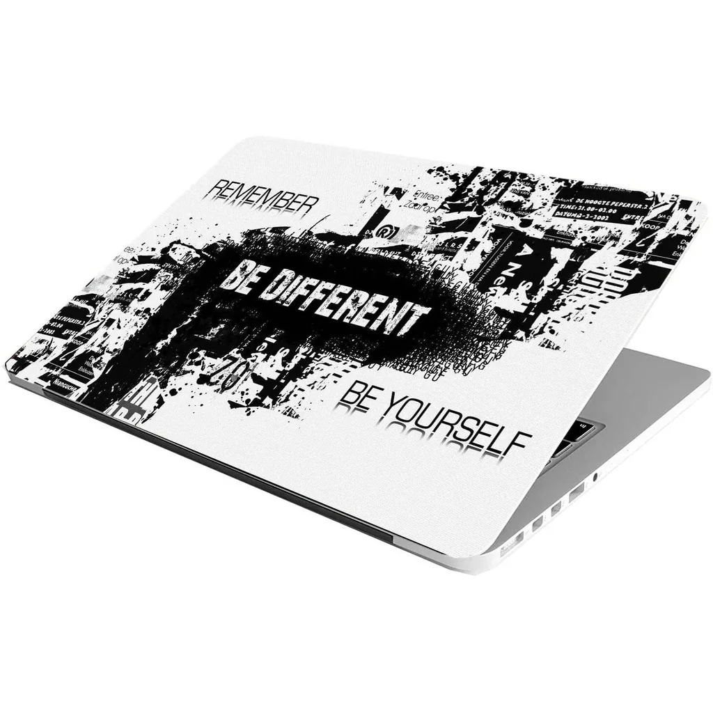 ALAYRA Laptop Skin Stickers Bubble-Free HD Quality Sticker for Laptops Upto 15.6" Compatible with Apple/Dell/HP/Lenovo/Acer/Asus/Sony (Dustproof, Waterproof, Scratchproof, Reusable)-Different ANM 01