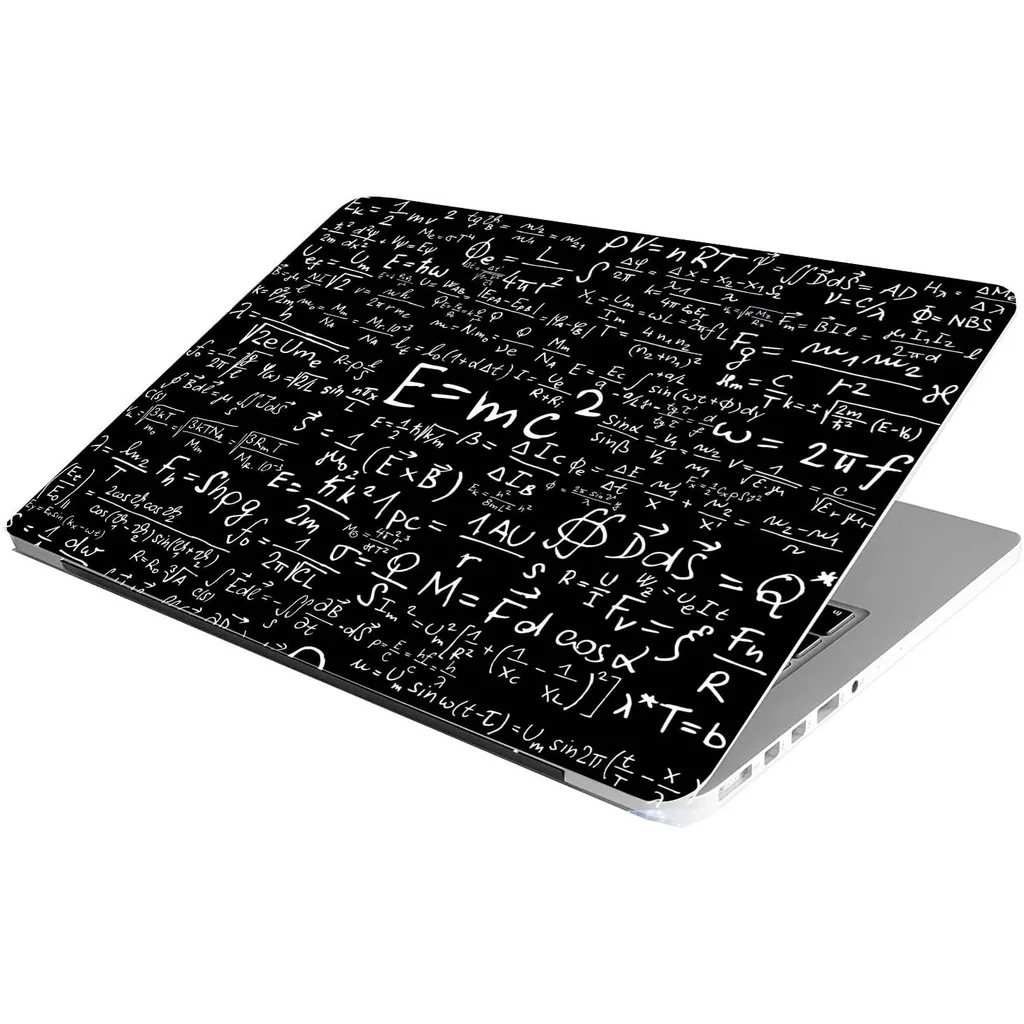 ALAYRA Laptop Skin Stickers HD Quality Sticker for Laptops Upto 15.6" (Dustproof, Waterproof, Scratchproof, Reusable) - EMC 01