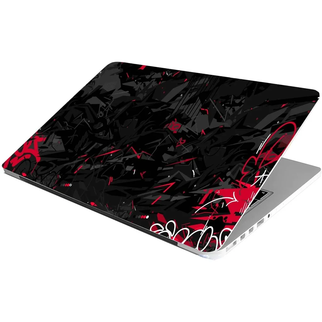 ALAYRA Laptop Skin Stickers HD Quality Sticker for Laptops Upto 15.6" (Dustproof, Waterproof, Scratchproof, Reusable) - GRAFFITI1 01