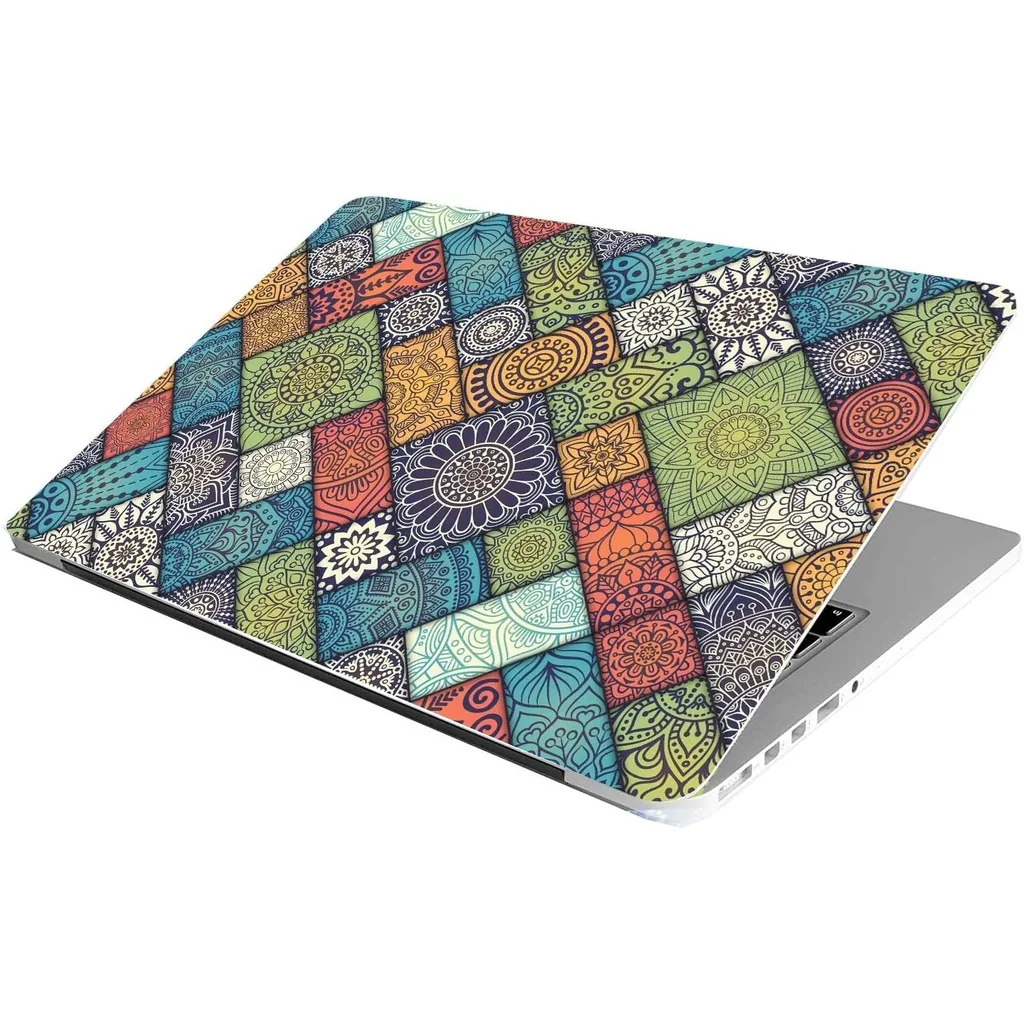ALAYRA Laptop Skin Stickers HD Quality Sticker for Laptops Upto 15.6" (Dustproof, Waterproof, Scratchproof, Reusable) - Mandala 01 - Image 2