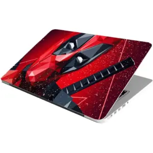 ALAYRA Laptop Skin Stickers HD Quality Sticker for Laptops Upto 15.6" Compatible with Apple/Dell/HP/Lenovo/Acer/Asus/Sony (Dustproof, Waterproof, Scratchproof, Reusable)-DEADPOOL N ANM 01