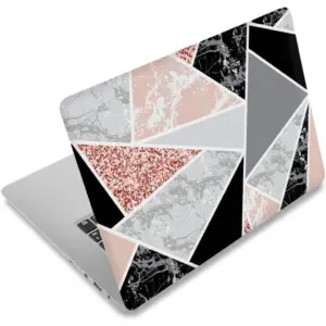 ALAYRA Laptop Skin Vinyl Sticker Decal, 12" 13" 13.3" 14" 15" 15.4" 15.6 inch Laptop Skin Sticker Cover Art Decal Protector Fits HP Dell Lenovo Compaq Apple Asus Acer (Stripe Marble) 01