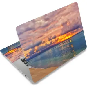 ALAYRA Laptop Skin Vinyl Sticker Decal, 12" 13" 13.3" 14" 15" 15.4" 15.6 inch Laptop Skin Sticker Cover Art Decal Protector Fits HP Dell Lenovo Compaq Apple Asus Acer (Sunset Glow) 01