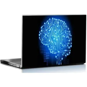 ALAYRA Laptop Skins Electronic Brain 15.6 Inches Laptop Skins/Stickers for Dell-Lenovo-Acer-HP (4037) 01