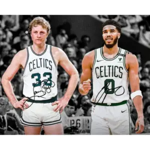 ALAYRA Larry Bird Jayson Tatum Signed Photo Autograph Print Wall Art Home Decor 01