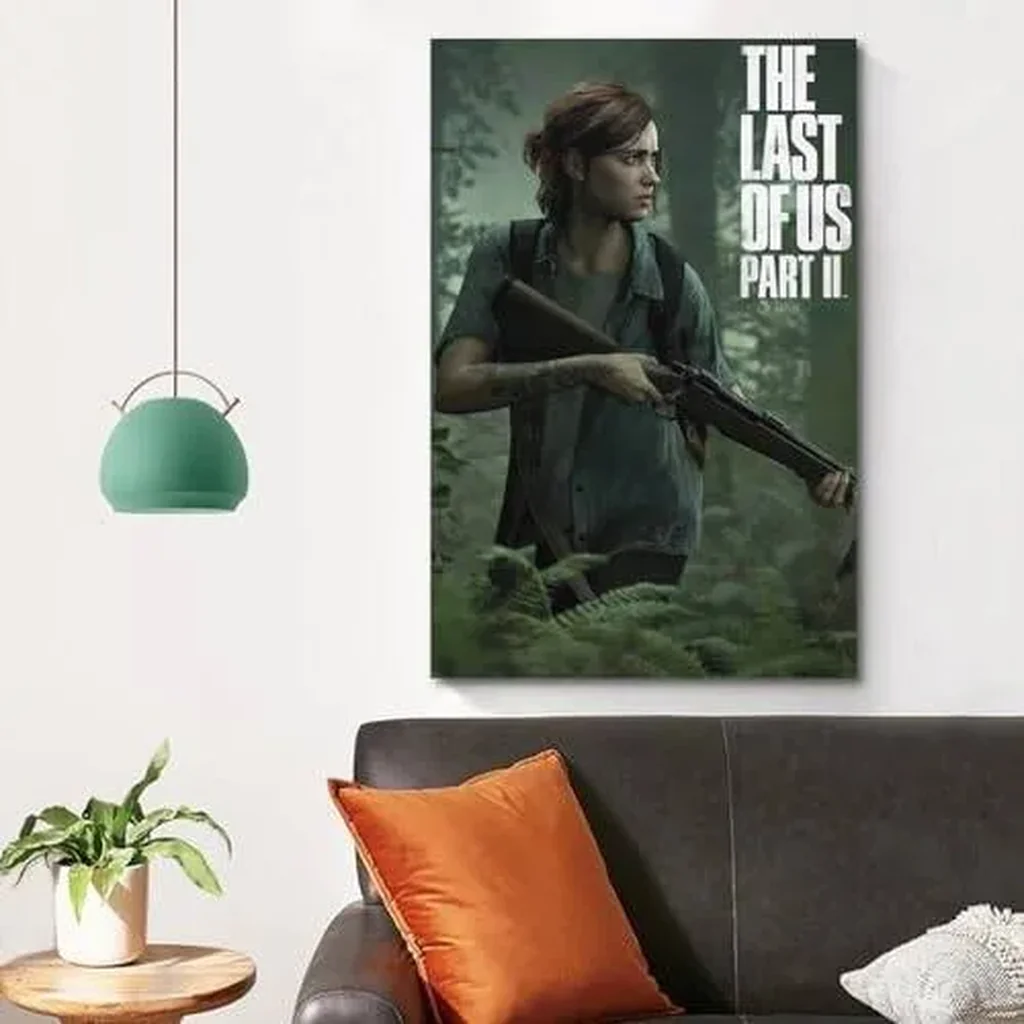 ALAYRA Last Of Us Posters Canvas Posters Decorative Room Aesthetic Bedroom Decor Wall Art Office Home Decor Festival Best Gift For Family Friends 12x18inch(30x45cm) Unframe-style 01 - Image 3