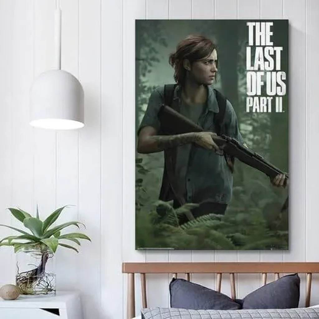 ALAYRA Last Of Us Posters Canvas Posters Decorative Room Aesthetic Bedroom Decor Wall Art Office Home Decor Festival Best Gift For Family Friends 12x18inch(30x45cm) Unframe-style 01 - Image 4