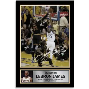 ALAYRA LeBron-the Block Poster Ja Poster LBJ Poster King LeBron Posterbasketball Poster Basketball Basketball Star Poster 12x18inch(30x45cm) Unframe-style-7 01